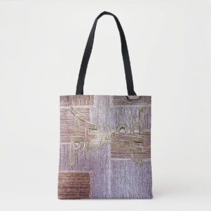 Tote Bag Tapis en cuir original texture artisanale
