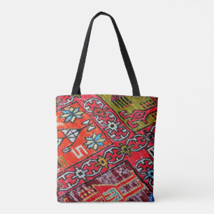 Tote Bag Tapis, motif persan oriental, turc