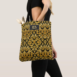 Tote Bag Tapisserie de Goldwork brodée pour personnaliser