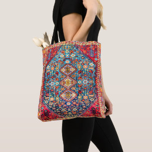 Tote Bag Tapisserie intemporelle : Patrimoine marocain colo