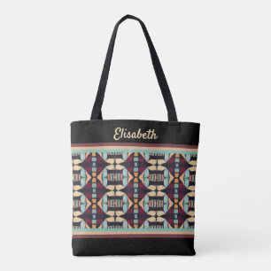 Tote Bag Tapisserie Tribale Terreuse