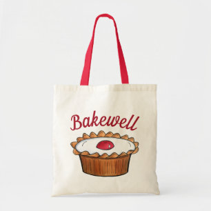 Tote Bag Tarte Cherry Bakewell British Food Baker Royaume-U