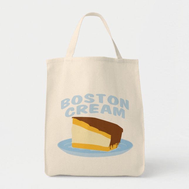 Tote Bag Tarte crème de Boston (Devant)