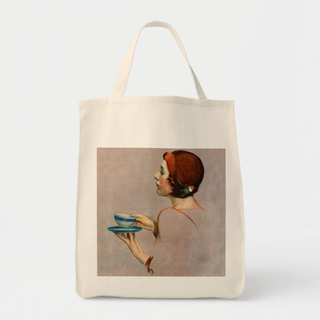 Tote Bag Tasse de Java (Devant)