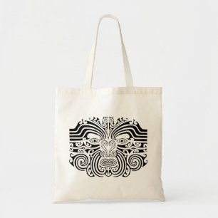Tote Bag Tatouage Maori - Noir et Blanc