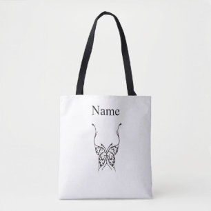 Tote Bag Tatouage papillon stylisé Thunder_Cove