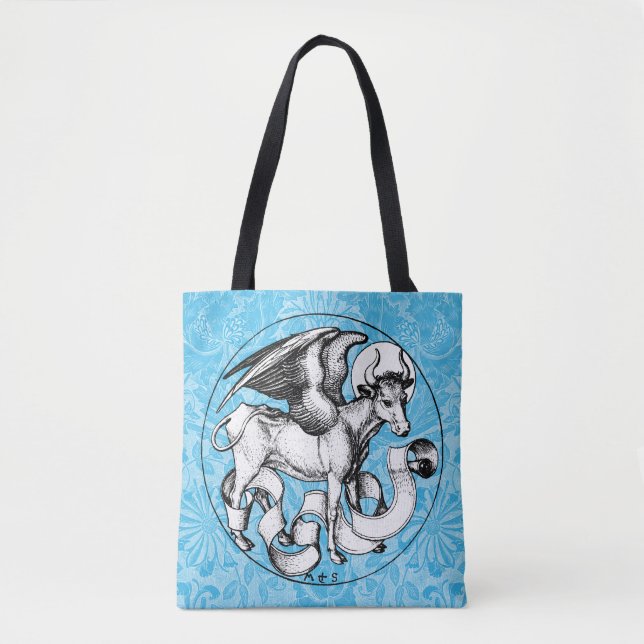 Tote Bag Taureau ailé de Saint-Luc du XVe siècle (Devant)
