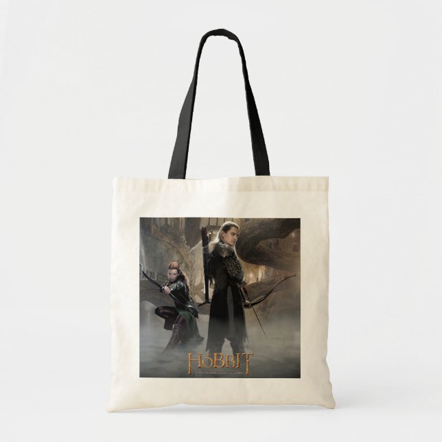 Tote Bag TAURIEL™ et LEGOLAS GREENLEAF™ Movie Poster 2 (Devant)