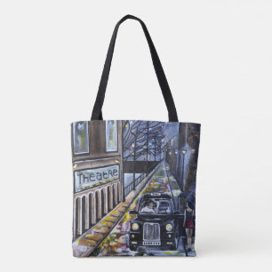 Tote Bag Taxi pour Kate Peinture par Alfred Fox