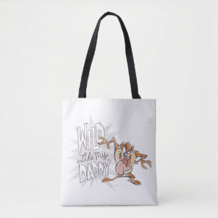 Tote Bag TAZ™  Sauvage comme mon papa