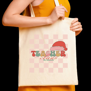 Tote Bag Teacher Claus Noël personnalisé
