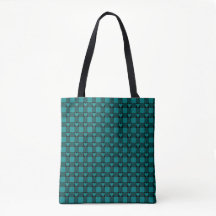 Teal Black Buffalo Heart Plaid