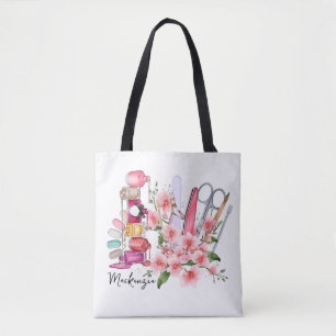 Tote Bag Technicien en Ongles Personnalisé