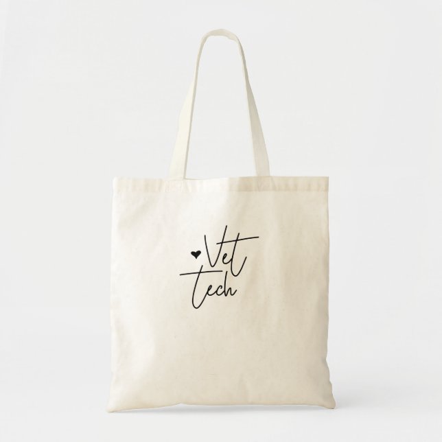 Tote Bag Technologie Vet Cute (Devant)