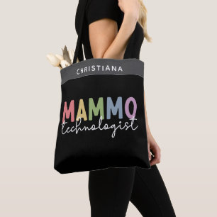 Tote Bag Technologue Mammo Personnalisé Technicien Mammogra
