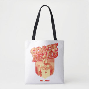 Tote Bag Ted Lasso Badge de la barbe de l'entraîneur
