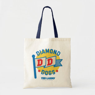 Tote Bag Ted Lasso Diamond Chiens Pennant Graphisme
