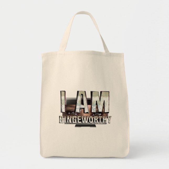 Tote Bag TEE I Am Bingeworthy (Devant)