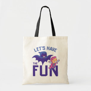Tote Bag Teen Titans Go ! Starfire & Raven "Ayez Le Plai