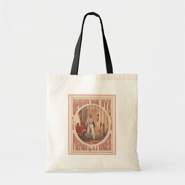 Tote Bag Teinture à cheveux Uphams, vers 1864 (Devant)