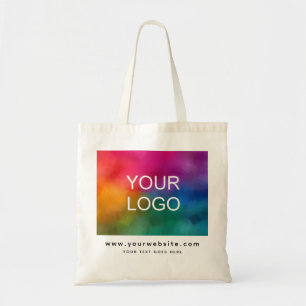 Tote Bag Télécharger Logo Site Web Adresse Modèle Promotion