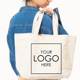 Tote Bag Téléchargez votre logo professionnel personnalisé 
