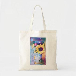 Tote Bag Téléphone tournesol