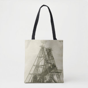 Tote Bag Télescope ÉQUIPEMENT SCIENTIFIQUE D'Antiquité 18E