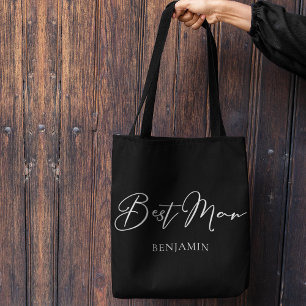 Tote Bag Témoignage Personnalisé Chic Mariage Minimaliste