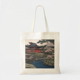 Tote Bag - Tempel am Fluss - Japan Tragetasche