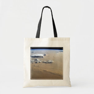 Tote Bag Tempête De Poussière À Travers Les Mers De Sable D