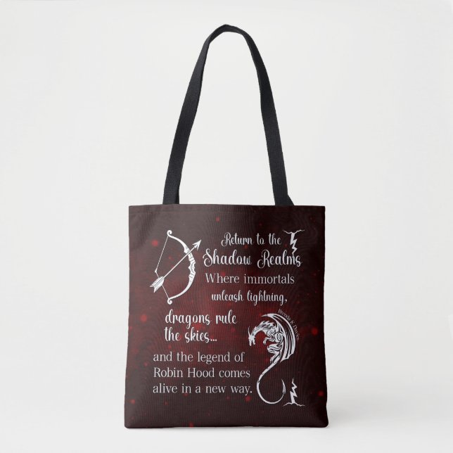 Tote Bag Tempête des Ombres Brenda K Davies (Devant)