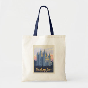 Tote Bag Temple de Salt Lake Salt Lake City, Utah