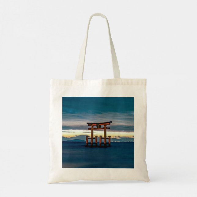 Tote Bag Temple-Torii-Porte Japonaise (Dos)