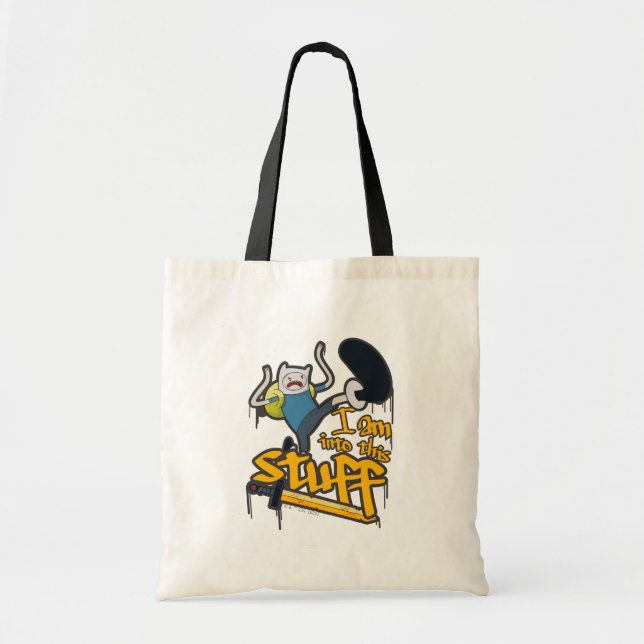 Tote Bag Temps d'aventure | Finn "Je Suis Dans Ce Genre De  (Devant)