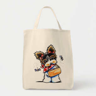 Tote Bag Temps de pique-nique de Biewer Yorkie