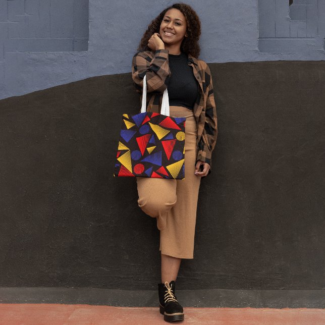 Tote Bag Tendance colorée (Créateur téléchargé)