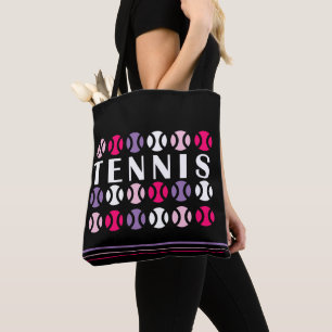Tote Bag Tennis rose et 💜 violet 🎾