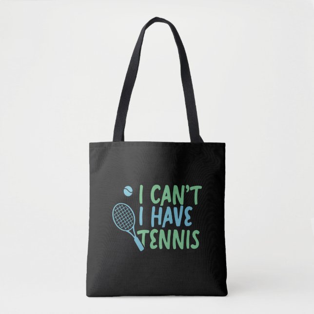 Tote Bag Tennis Sport Drôle Cadeaux De Tennis (Devant)