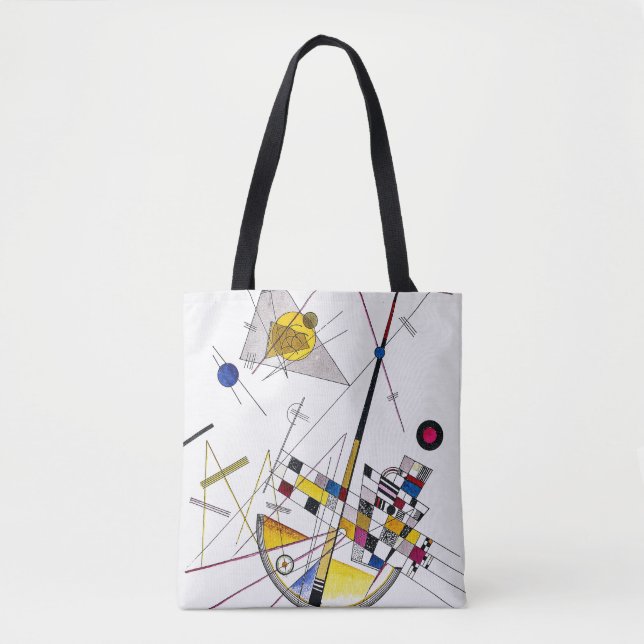 Tote Bag Tension délicate #85 - Kandinsky (Devant)