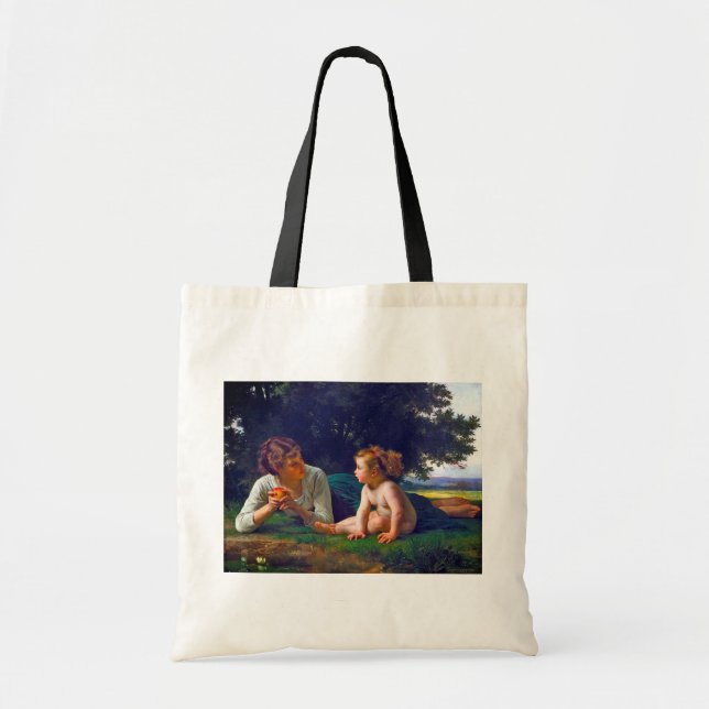 Tote Bag Tentation, Bouguereau (Devant)