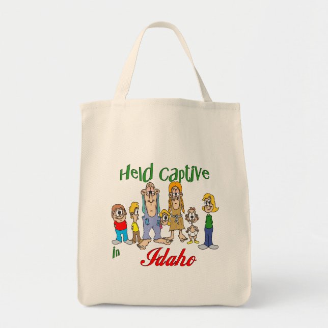 Tote Bag Tenu captif en Idaho (Devant)