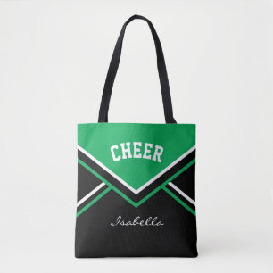 Tote Bag Tenue en Pom-pom girl verte