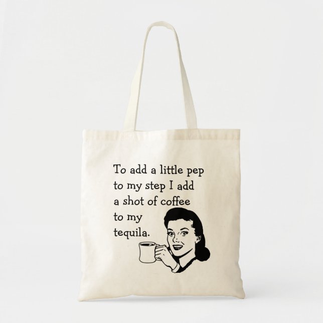 Tote Bag Tequila Café Pep (Devant)
