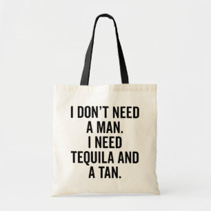 Tote Bag Tequila Et Une Citation Tan Drôle