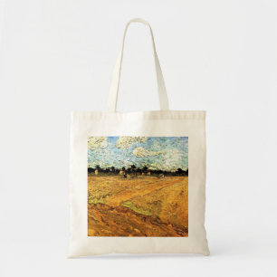 Tote Bag Terrain coulé (les Furrows) par Vincent van Gogh