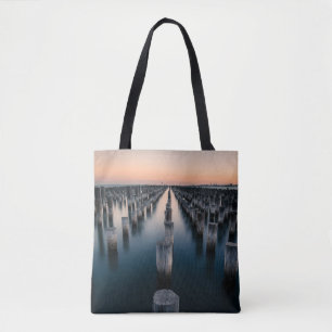 Tote Bag Terrain de poste de plage