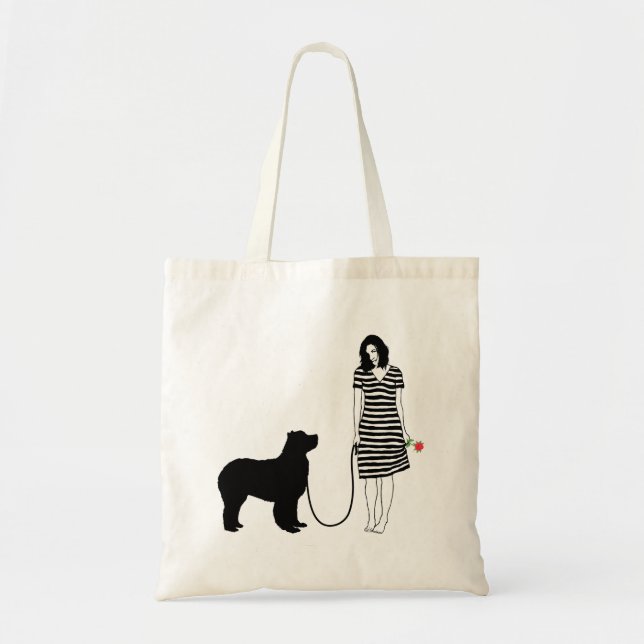 Tote Bag Terre-Neuve (Devant)