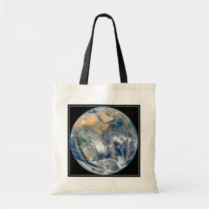 Tote Bag Terre Pleine Montrant L'Hémisphère Est.