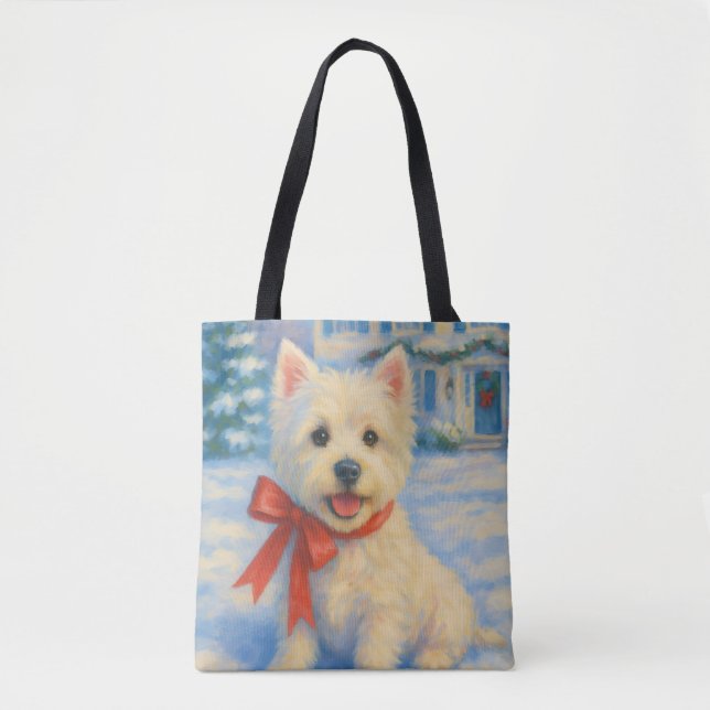 Tote Bag Terrier de West Highland (Devant)